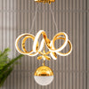 Elena Gold 1-Light Pendant Light