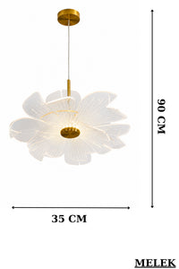 Melek Gold Pendant Light — view 4