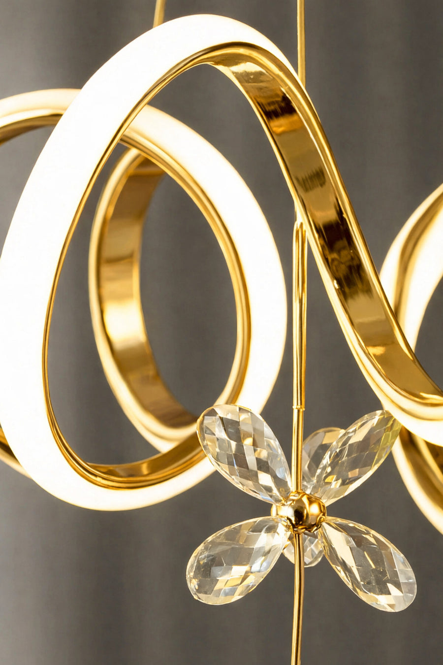 Elena Gold 1-Light Pendant Light — alternate view