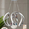 Clasy Chrome 1-Light Remote-Controlled Chandelier