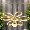 Papatya Gold 1-Light Pendant Light