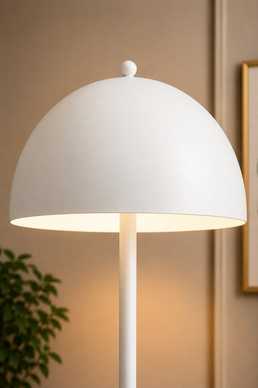 Viyana White Bohemian 145 cm Floor Lamp — alternate view