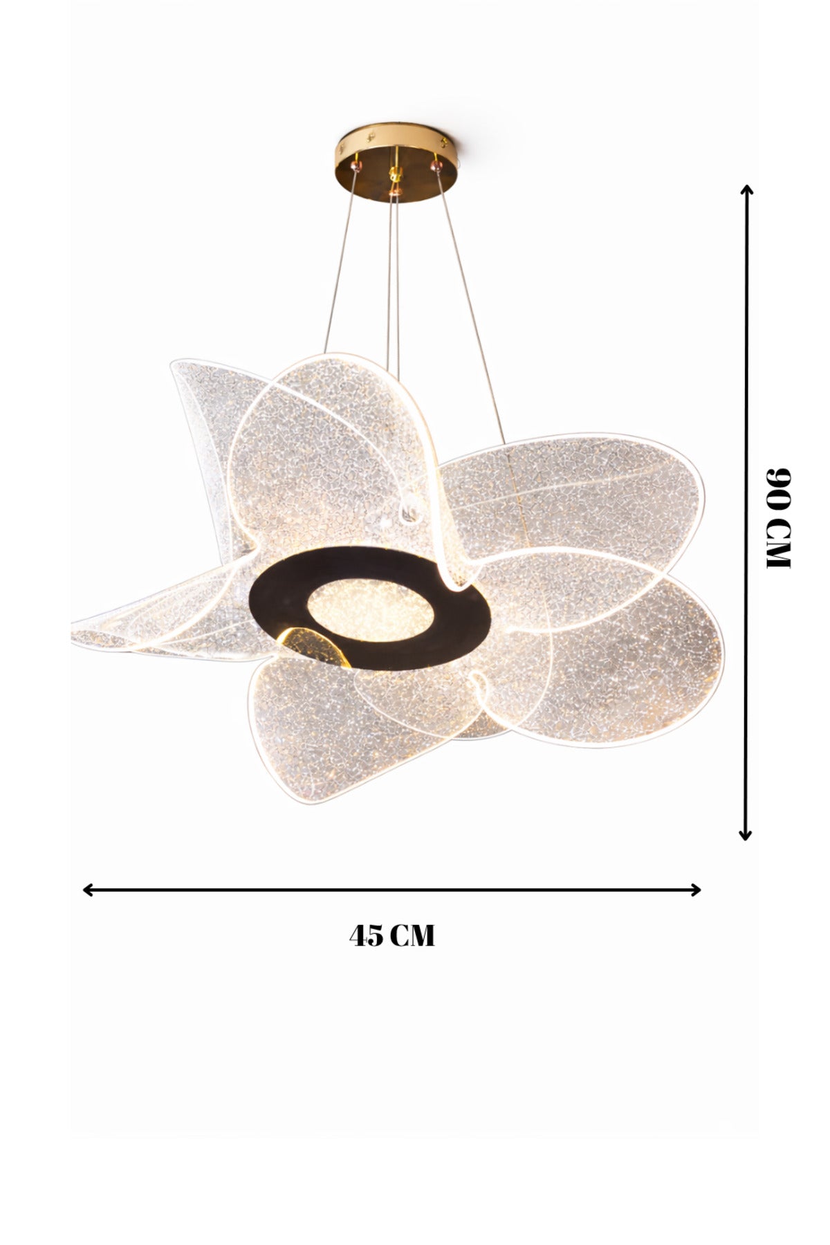 Fresh Gold 1-Light Pendant Light — view 3