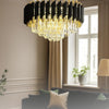 Kuvars Gold Crystal 5-Light Chandelier