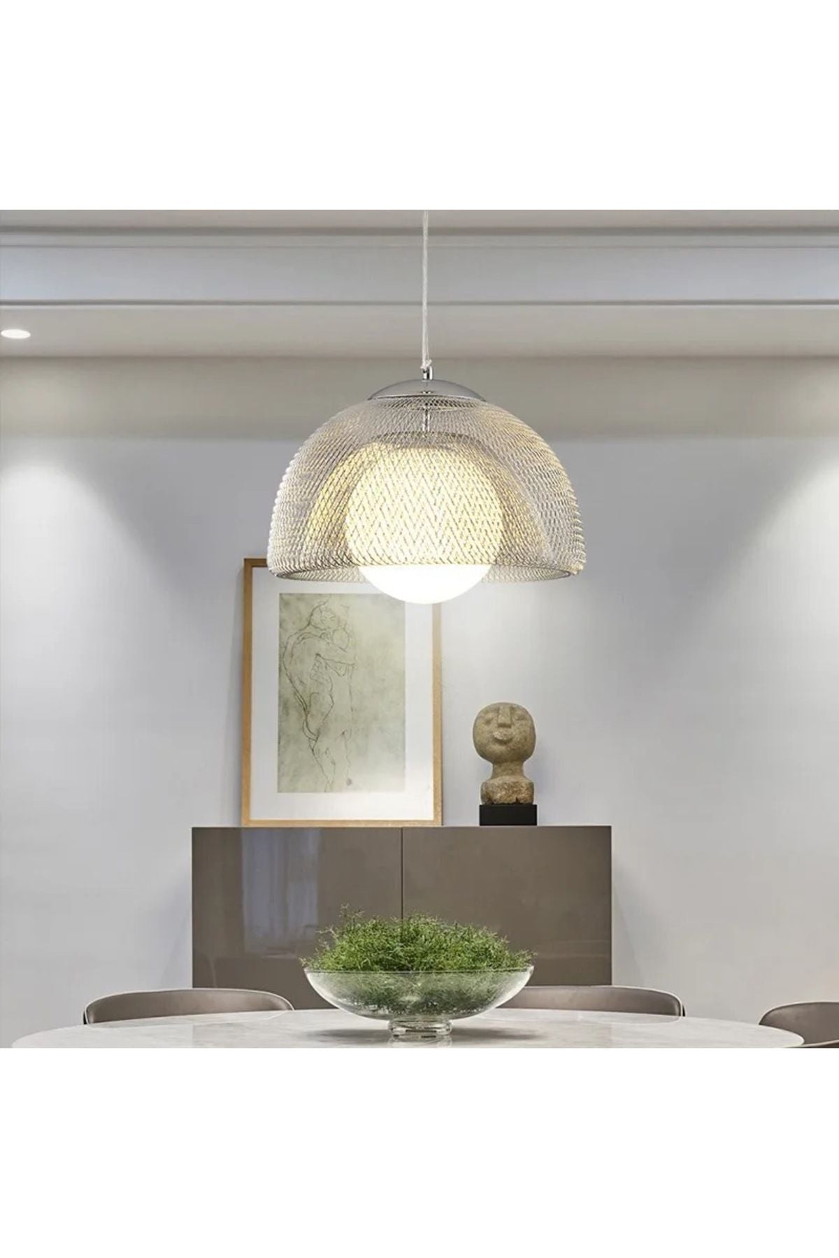 Single-Light Chandelier