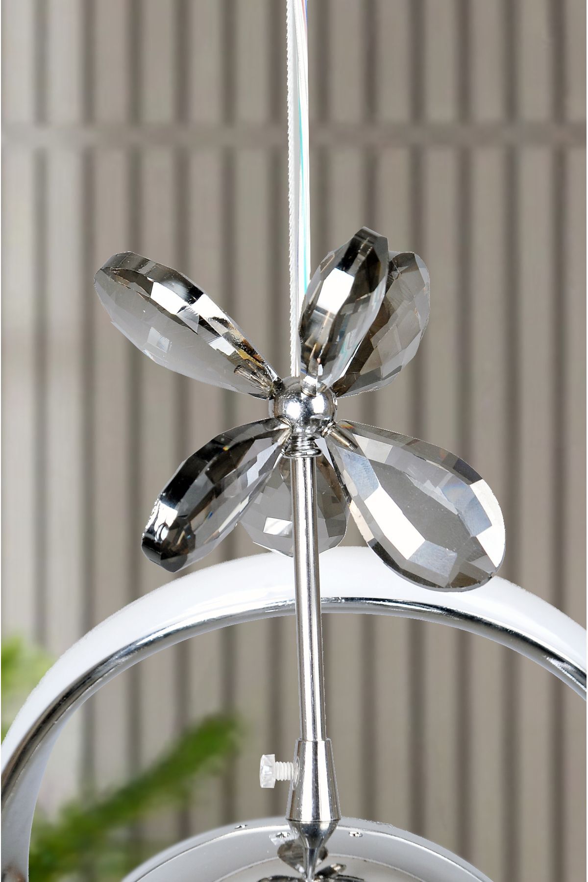 Clasy Chrome 1-Light Pendant Light — view 3