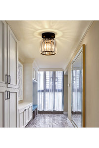 Chiaro Forte Black Crystal Ceiling Light — view 3