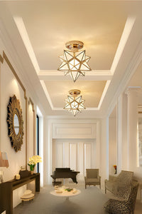 Mira Gold 1-Light Ceiling Light — view 3