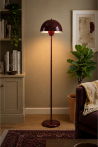 Viyana Burgundy Bohemian 145 cm Floor Lamp — view 8
