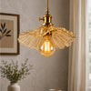 Madrid Clear Glass Classic 1-Light Pendant Light