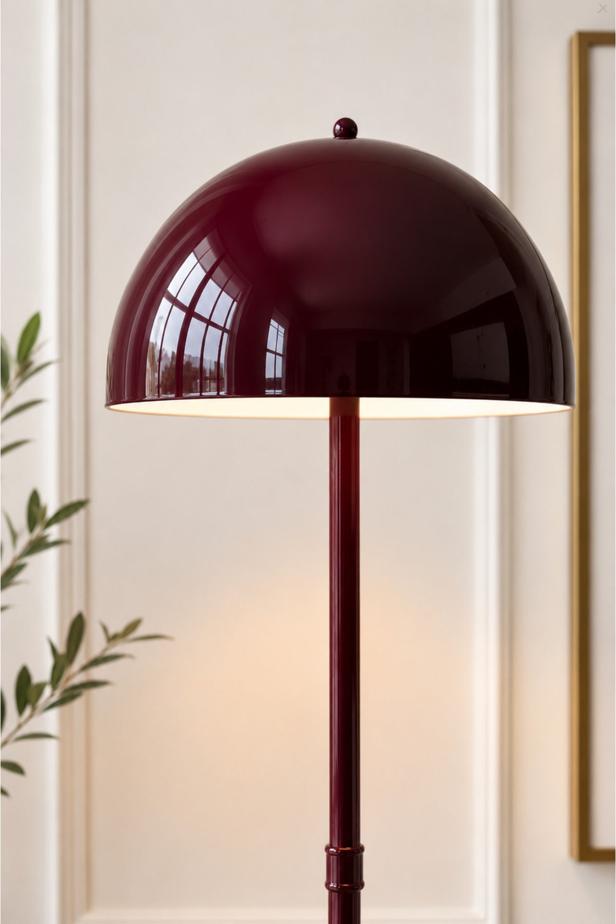 Viyana Burgundy Bohemian 145 cm Floor Lamp — view 2