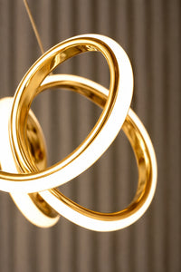 Elena Gold 1-Light Pendant Light — view 3