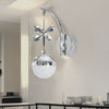 Clasy Chrome 1-Light Wall Light