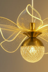 Kleopatra Gold 1-Light Pendant Light — view 2